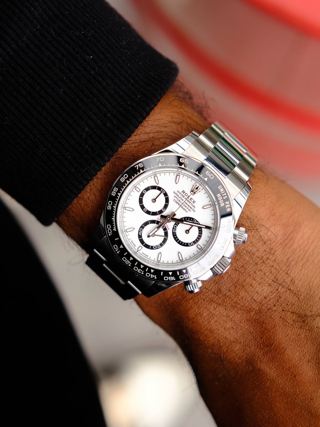 ROLEX DAYTONA PANDA | ACOMPANHA CAIXA E DOCS. REPLICA ROLEX | PROMOÇÃO DE HALLOWEEN