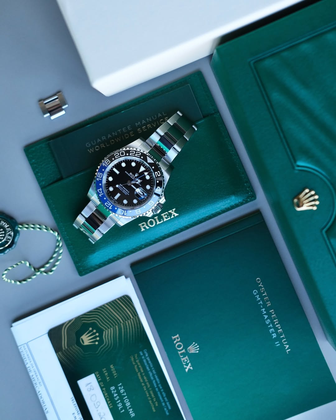 ROLEX GMT MASTER II BATMAN