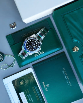 ROLEX GMT MASTER II BATMAN