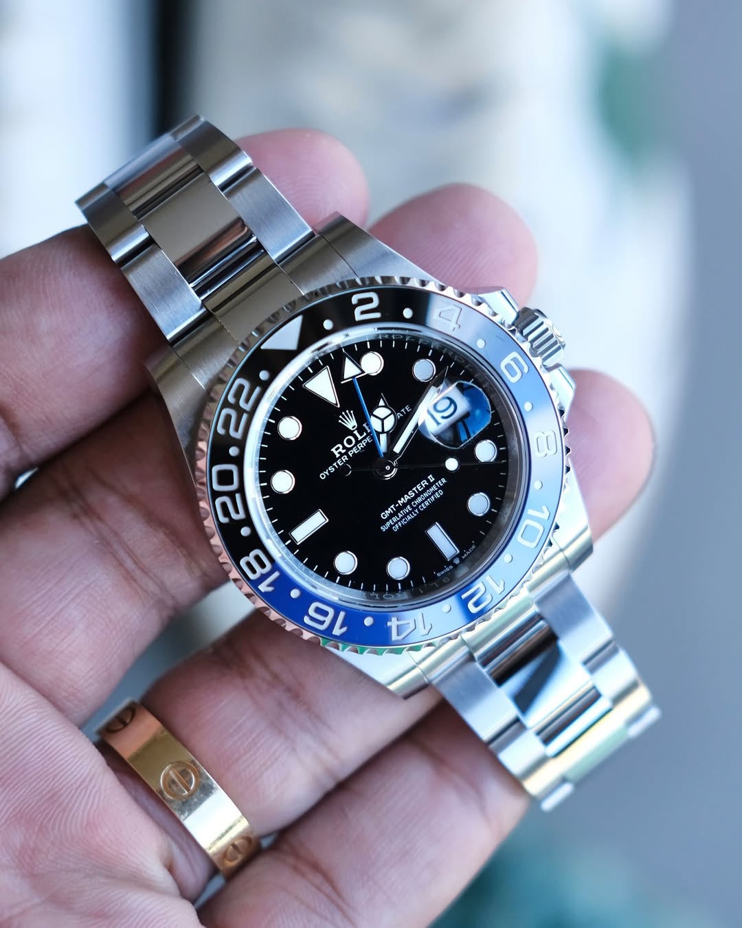 ROLEX GMT MASTER II BATMAN