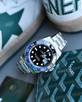 ROLEX GMT MASTER II BATMAN
