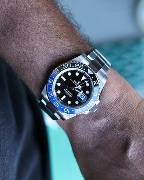 ROLEX GMT MASTER II BATMAN