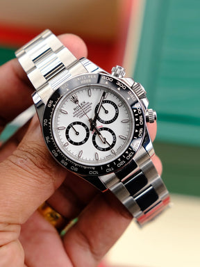 ROLEX DAYTONA PANDA | ACOMPANHA CAIXA E DOCS. REPLICA ROLEX | PROMOÇÃO DE HALLOWEEN