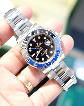 ROLEX GMT MASTER II BATMAN