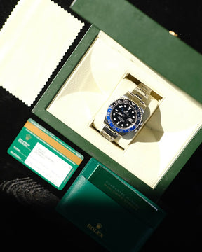 ROLEX GMT MASTER II BATMAN