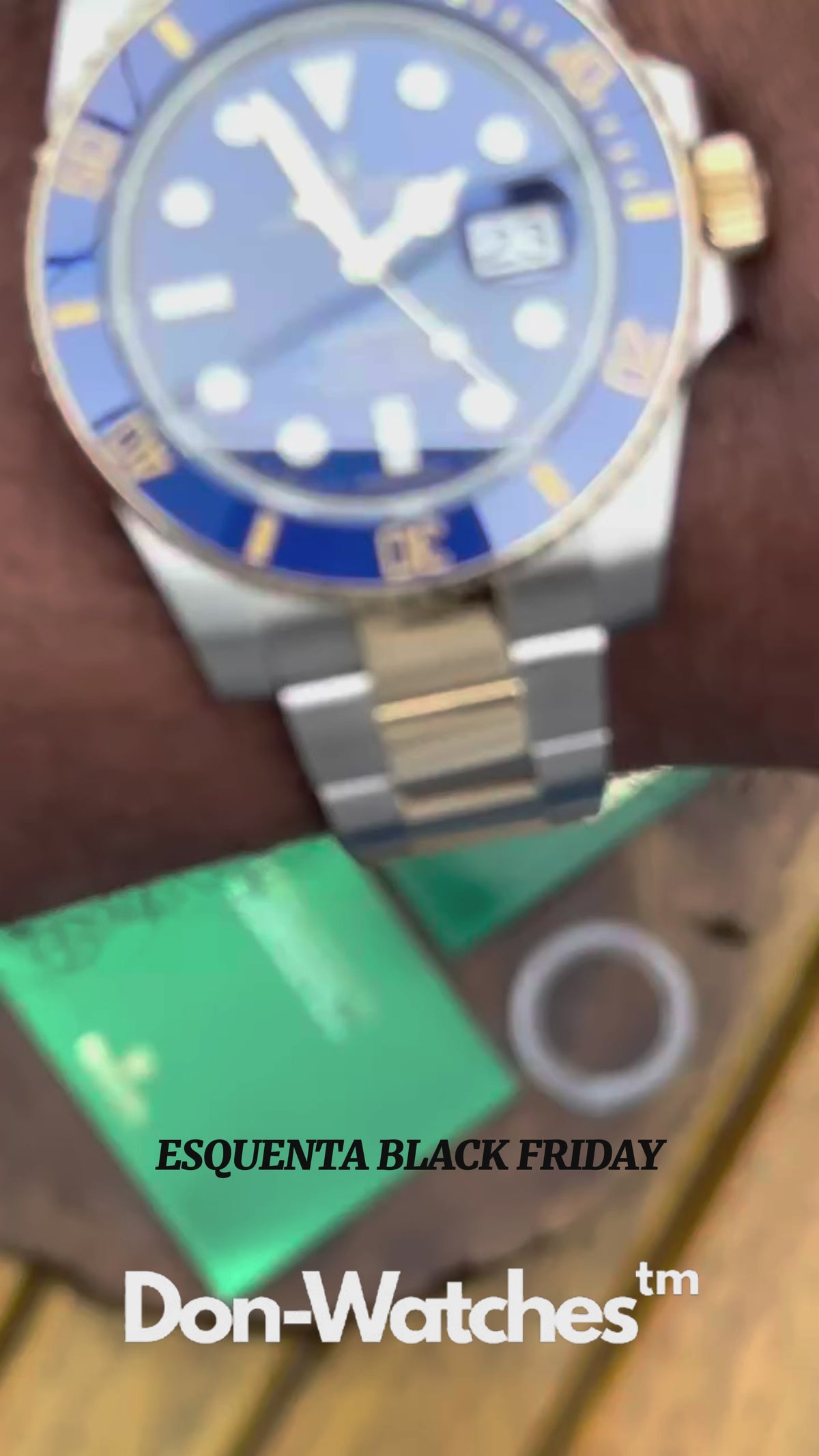 ROLEX SUBMARINER BLUESY 1:1 | CAIXA + DOCUMENTOS ROLEX | ESQUENTA BLACK FRIDAY