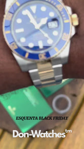 ROLEX SUBMARINER BLUESY 1:1 | CAIXA + DOCUMENTOS ROLEX | ESQUENTA BLACK FRIDAY